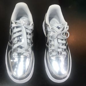 Women’s Chrome Air Force Ones